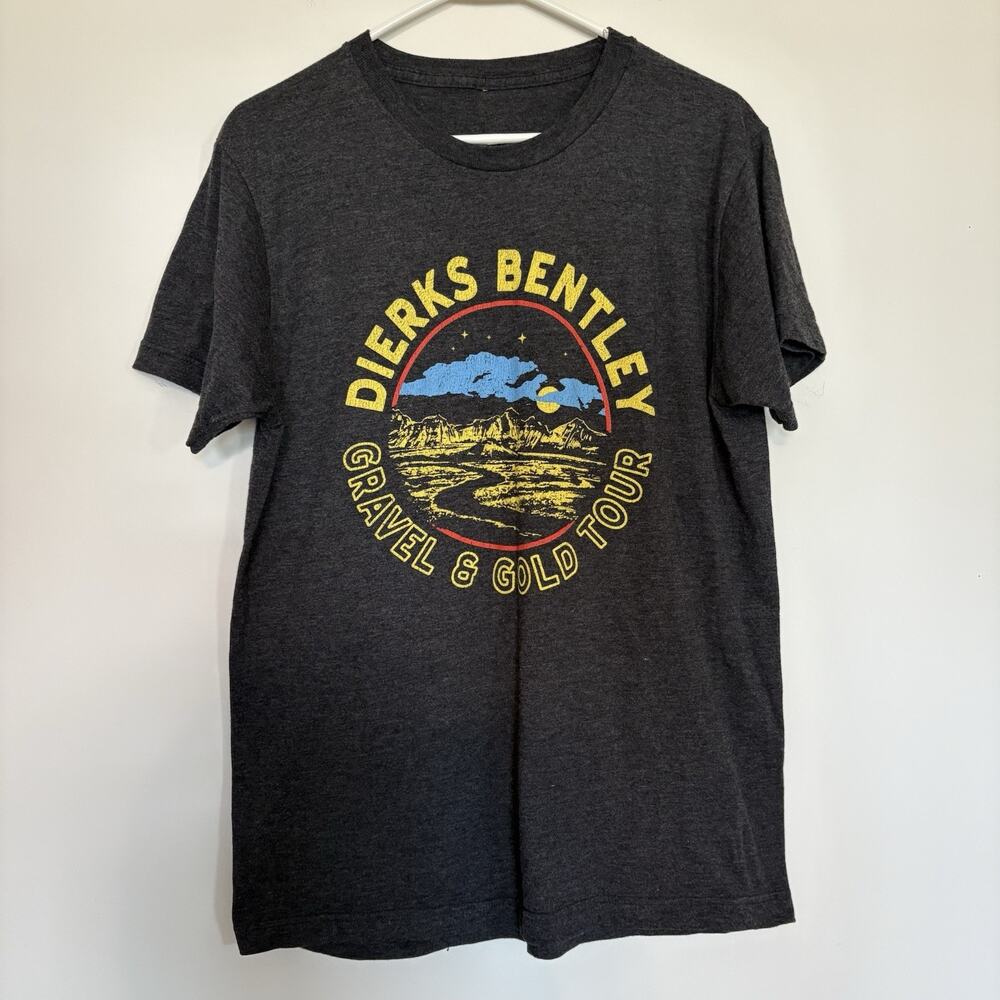 Dierks Bentley Shirt Shirt Size Large Gravel & Gold Tour‎ Concert Country Music